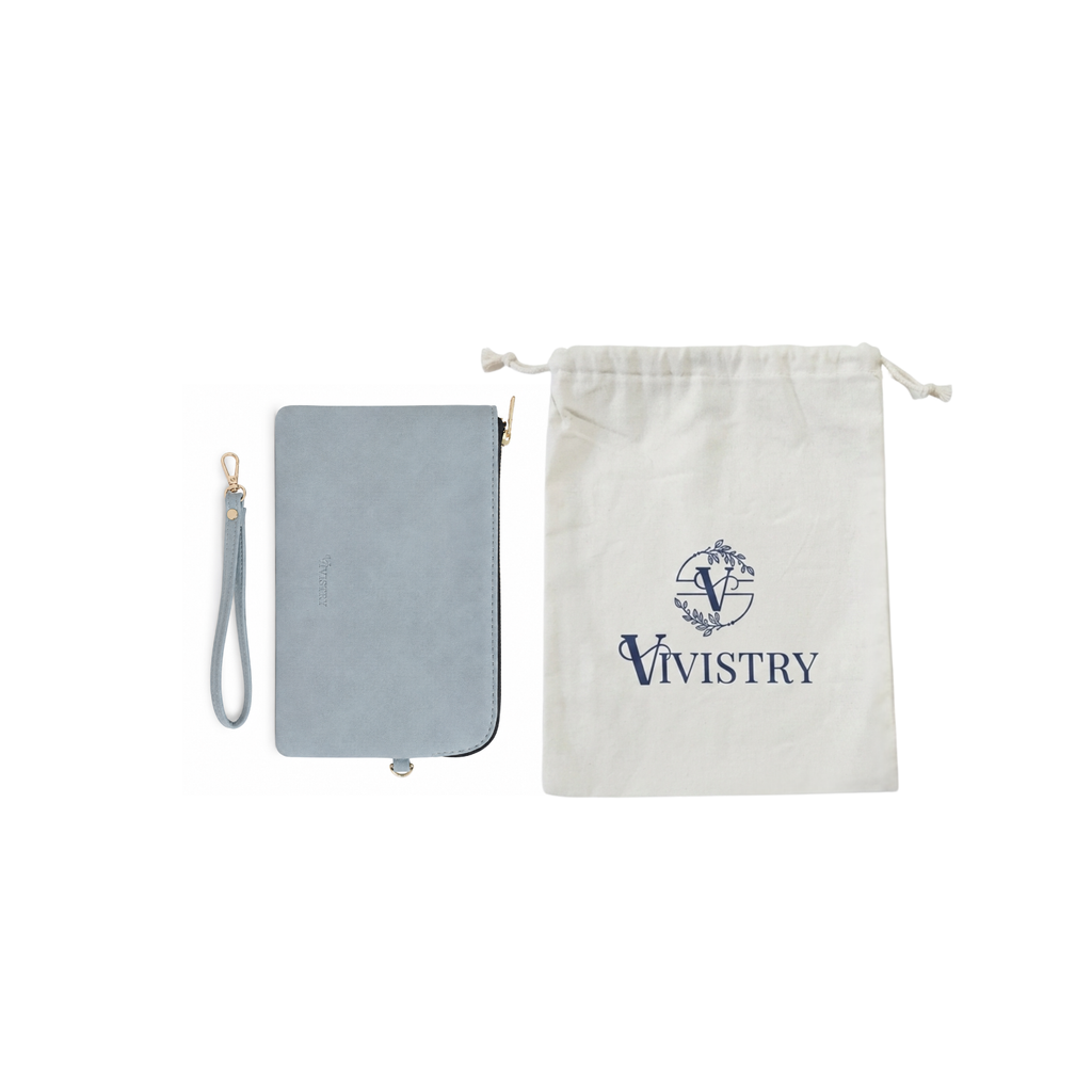 Rover Phone Wallet with Wrist Loop – Sky Blue