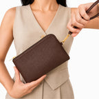 Rover Phone Wallet with Wrist Loop – Cocoa Brown