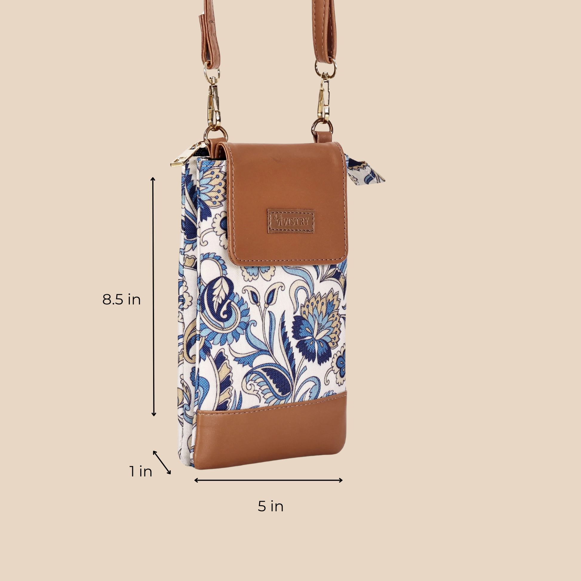 Blue Vista Mobile Sling Bag - Vivistry