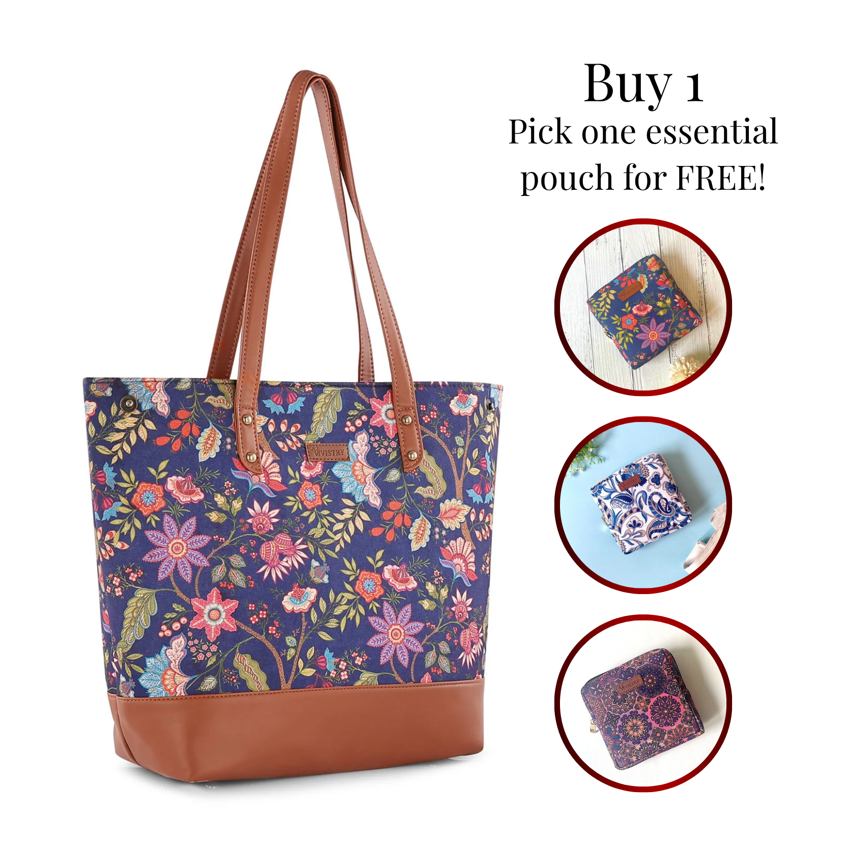 Women Handmade City Tote Bag for Work & Everyday Use - Vera Bella