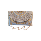 Meher Clutch Bag - Mist Blue