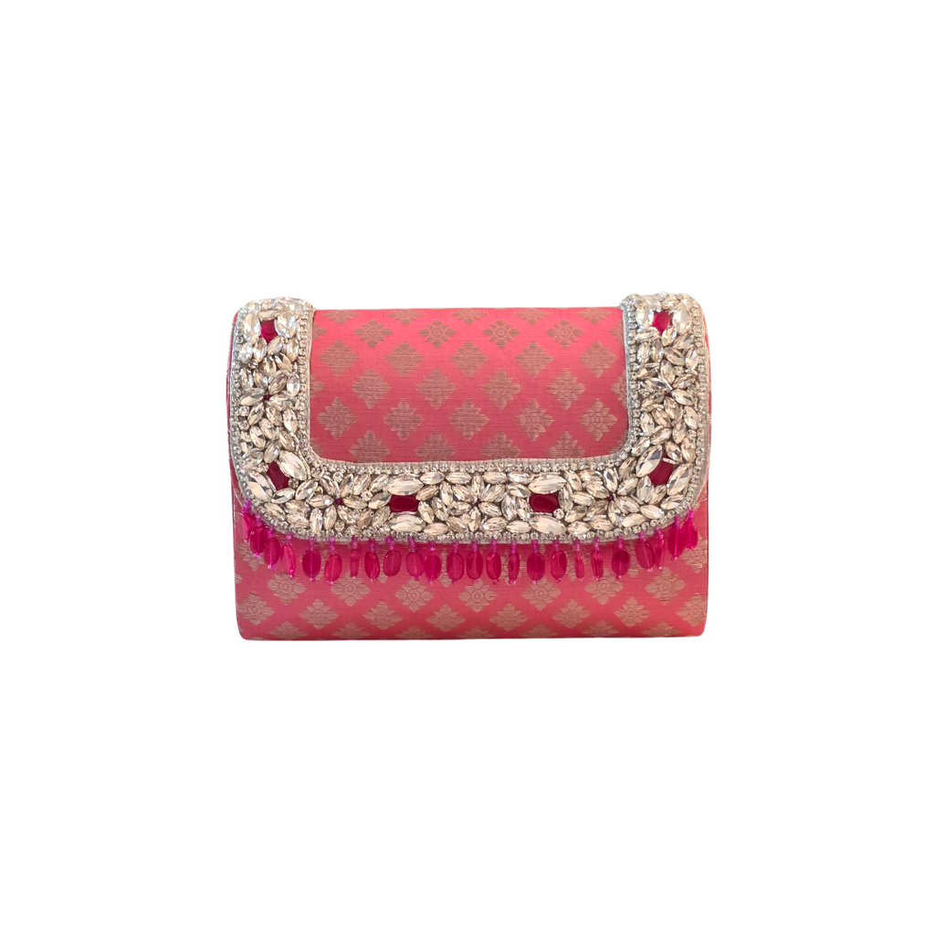 Noor Clutch Bag - Rose Gleam