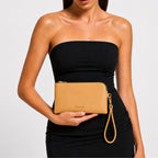 Rover Phone Wallet with Wrist Loop – Mustard Gold
