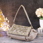 Anya Plush Clutch - Blush Radiance