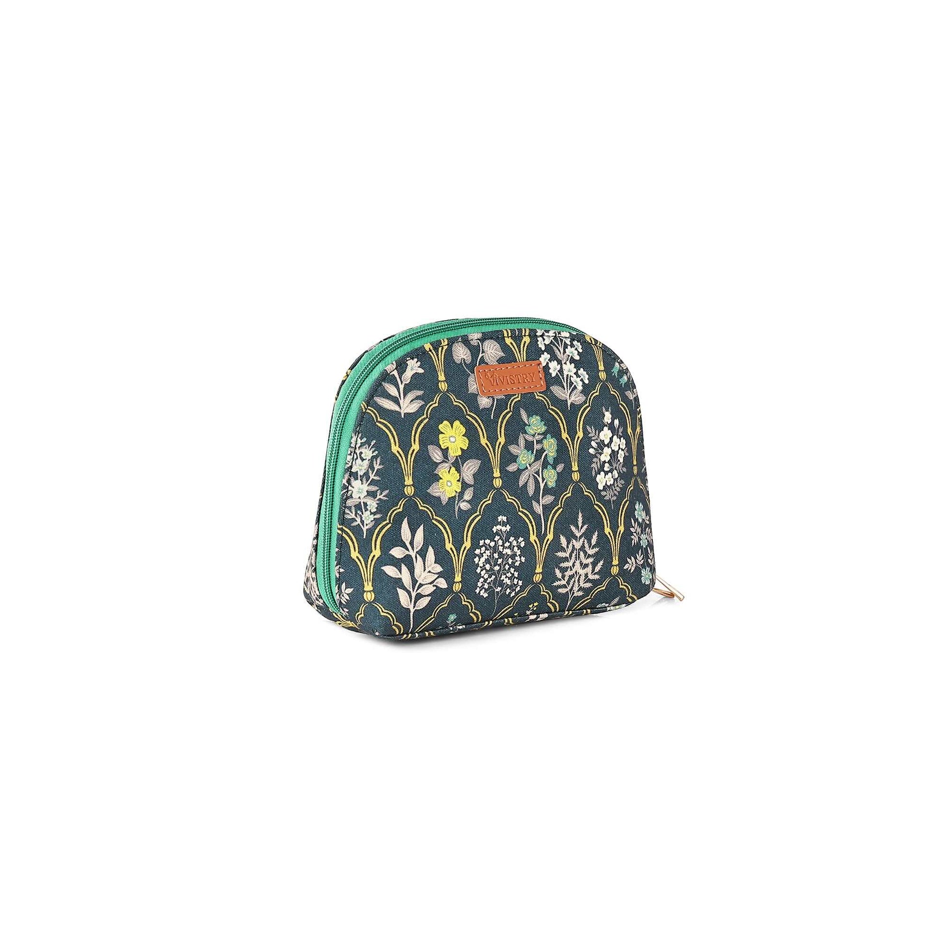 Blue Trellis Nimble Cosmetics Pouch - Vivistry