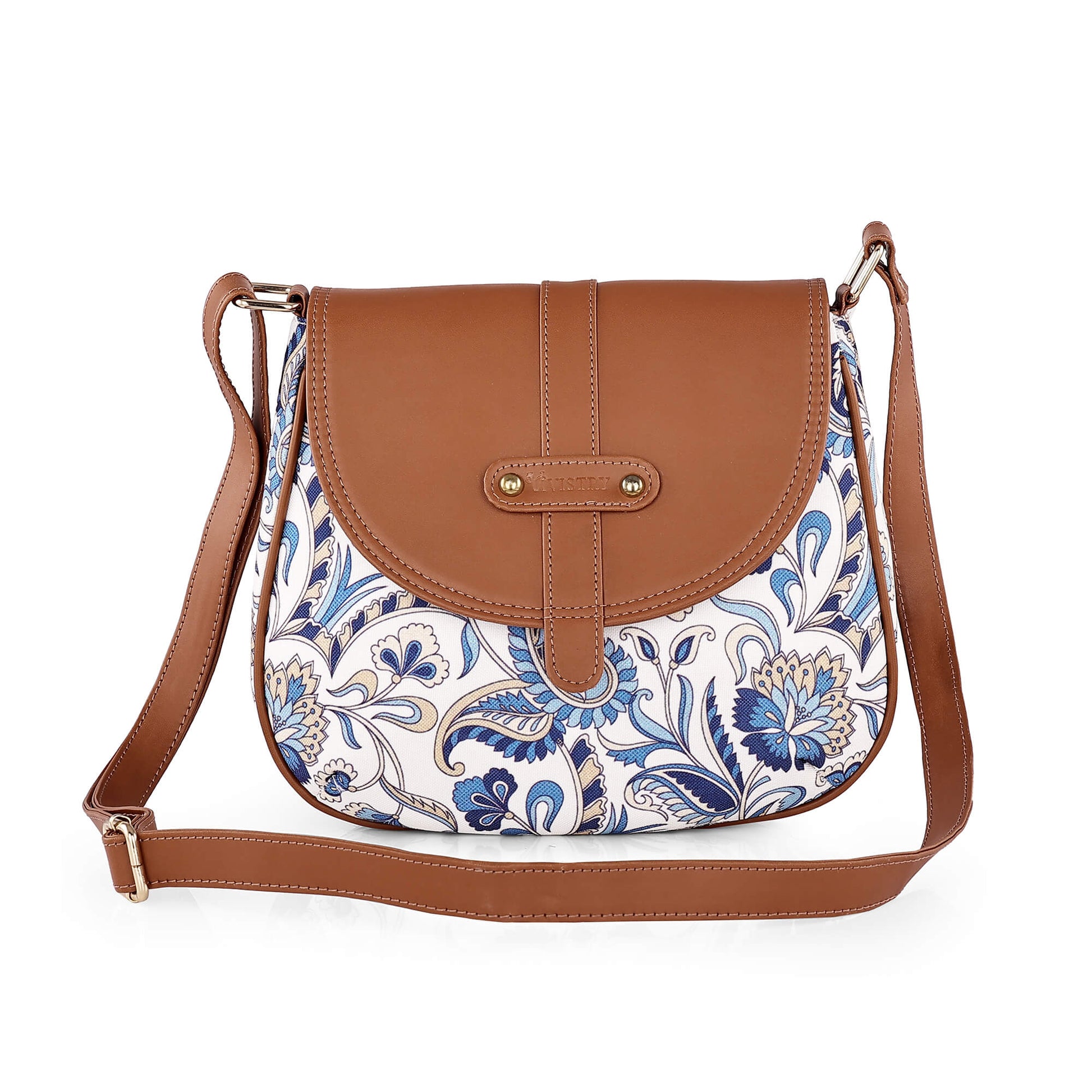 Blue Vista Saddle Sling Bag - Vivistry