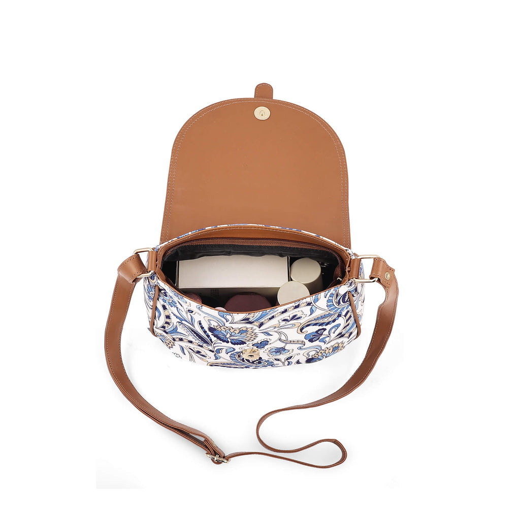 Blue Vista Saddle Sling Bag - Vivistry