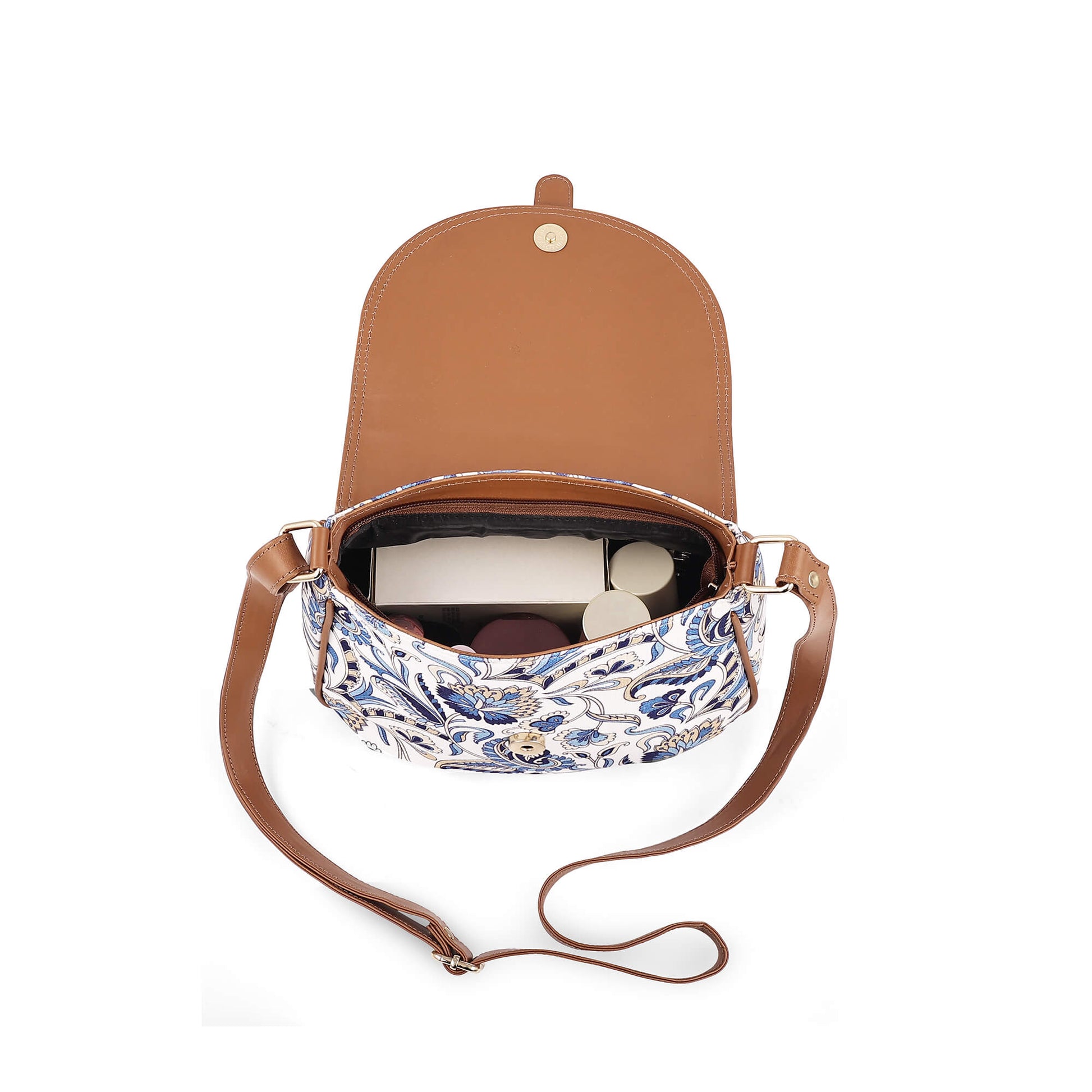 Blue Vista Saddle Sling Bag - Vivistry