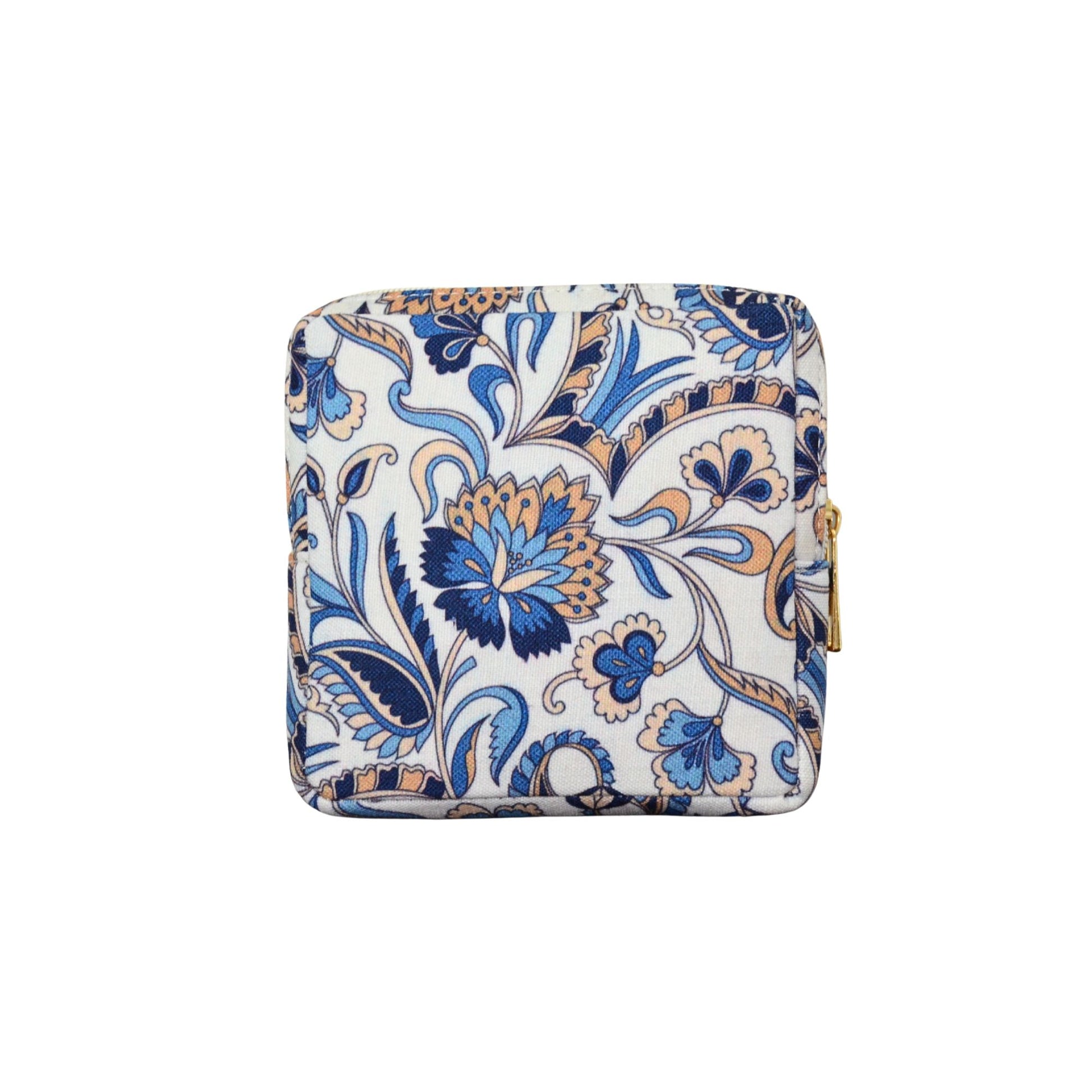 Blue Vista Essentials Pouch with Zipper - Vivistry
