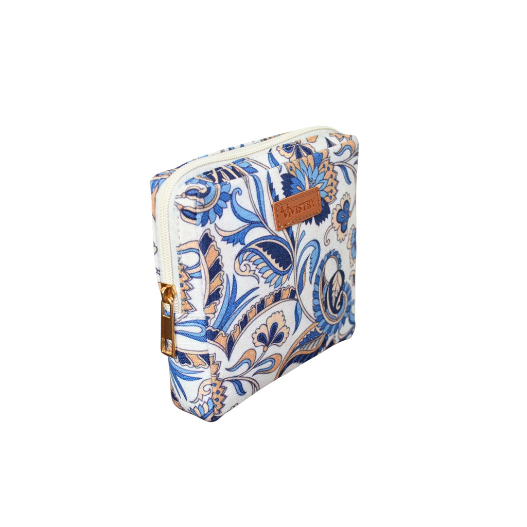 Blue Vista Essentials Pouch with Zipper - Vivistry