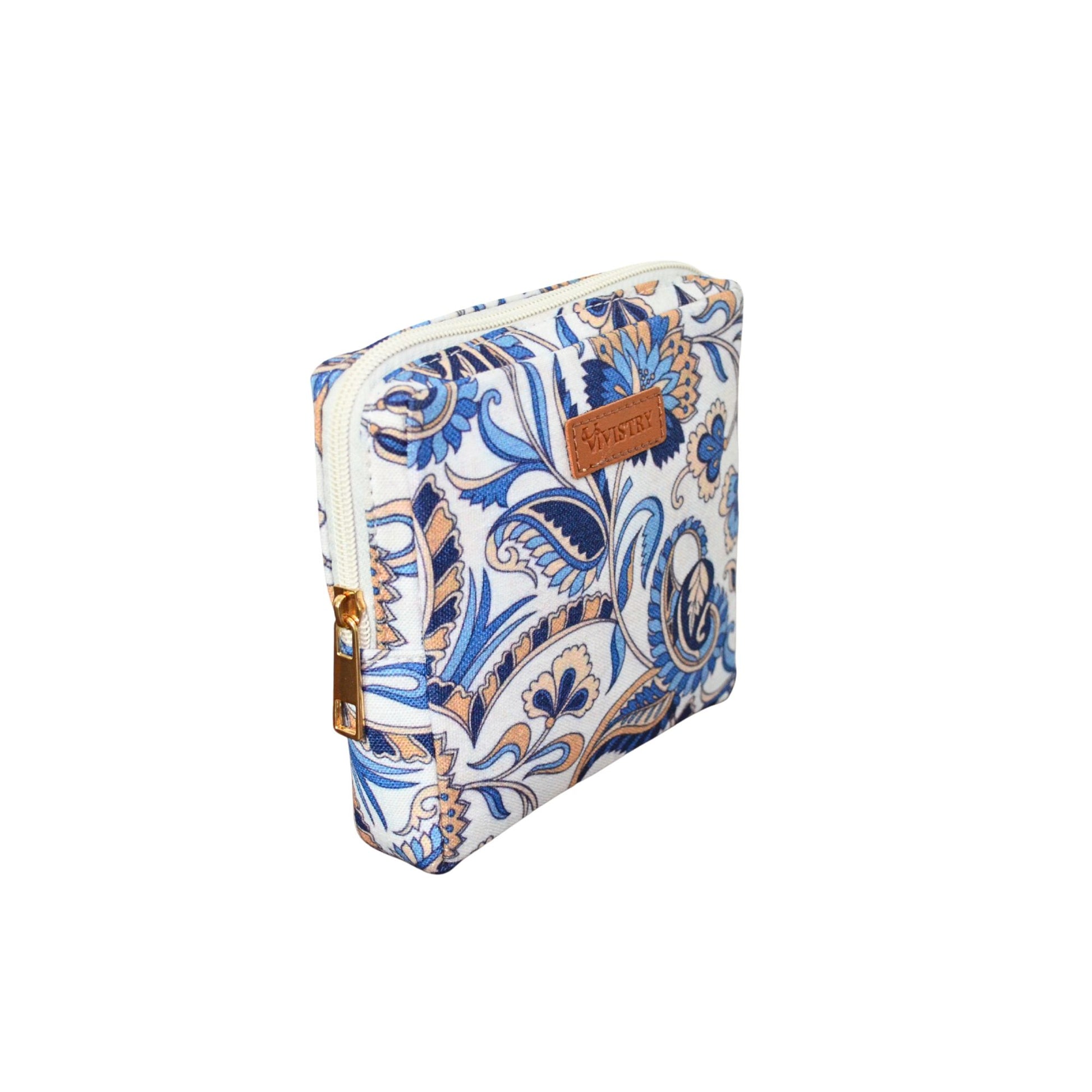 Blue Vista Essentials Pouch with Zipper - Vivistry