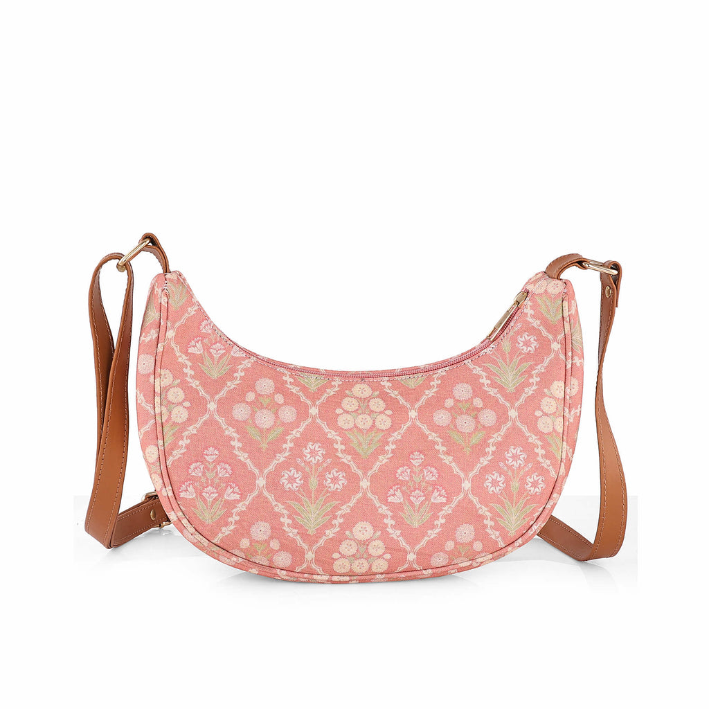 Blush Trellis Luna Sling Bag - Vivistry