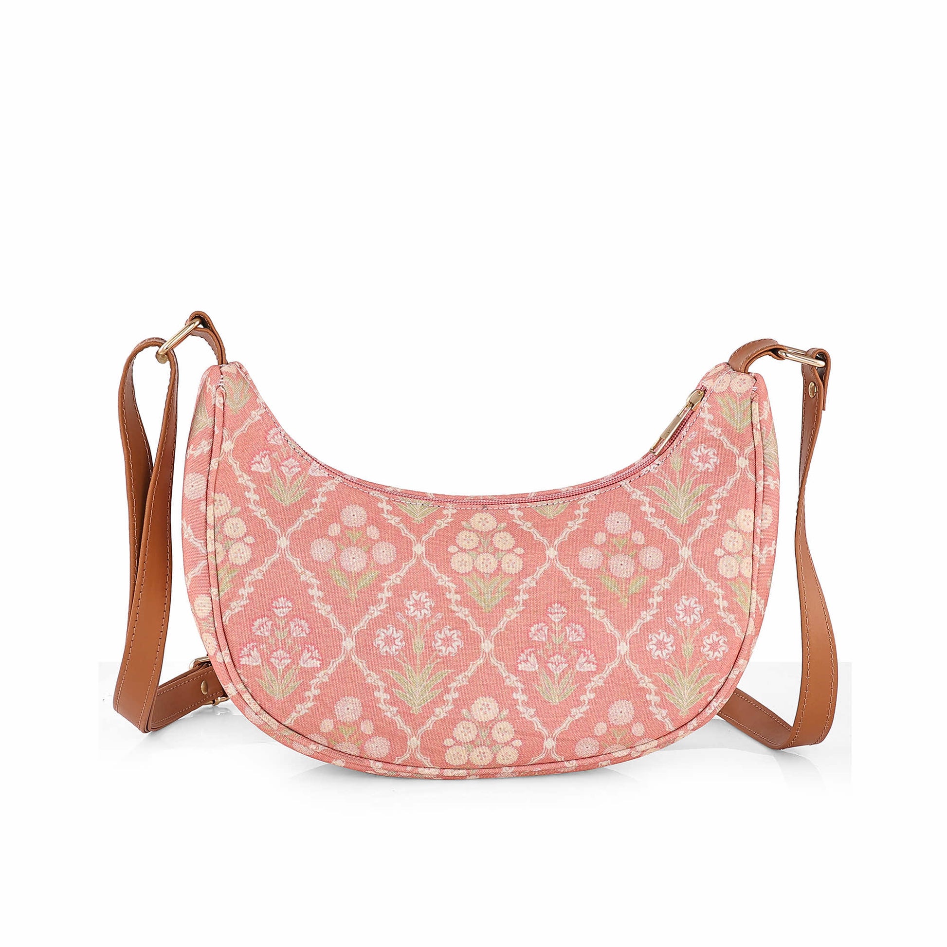 Blush Trellis Luna Sling Bag - Vivistry