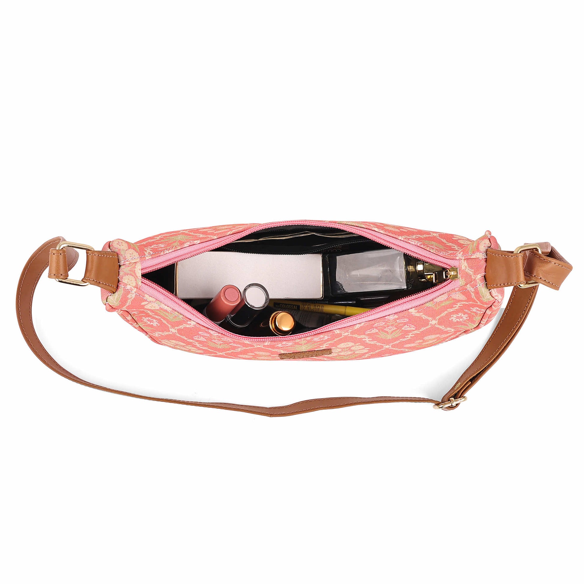 Blush Trellis Luna Sling Bag - Vivistry