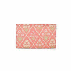 Blush Trellis Women’s Printed Flap Wallet - Vivistry