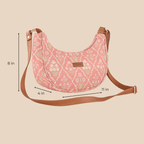 Blush Trellis Luna Sling Bag - Vivistry