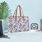 Blue Vista Signature Work Tote + Bitsy Foldable Pouch