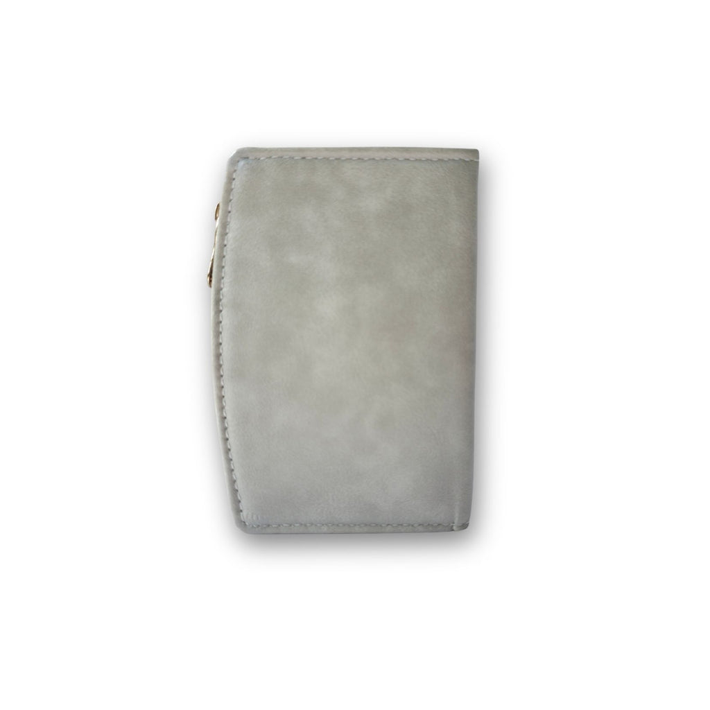 Compact Bi-Fold Wallet – Ash Grey