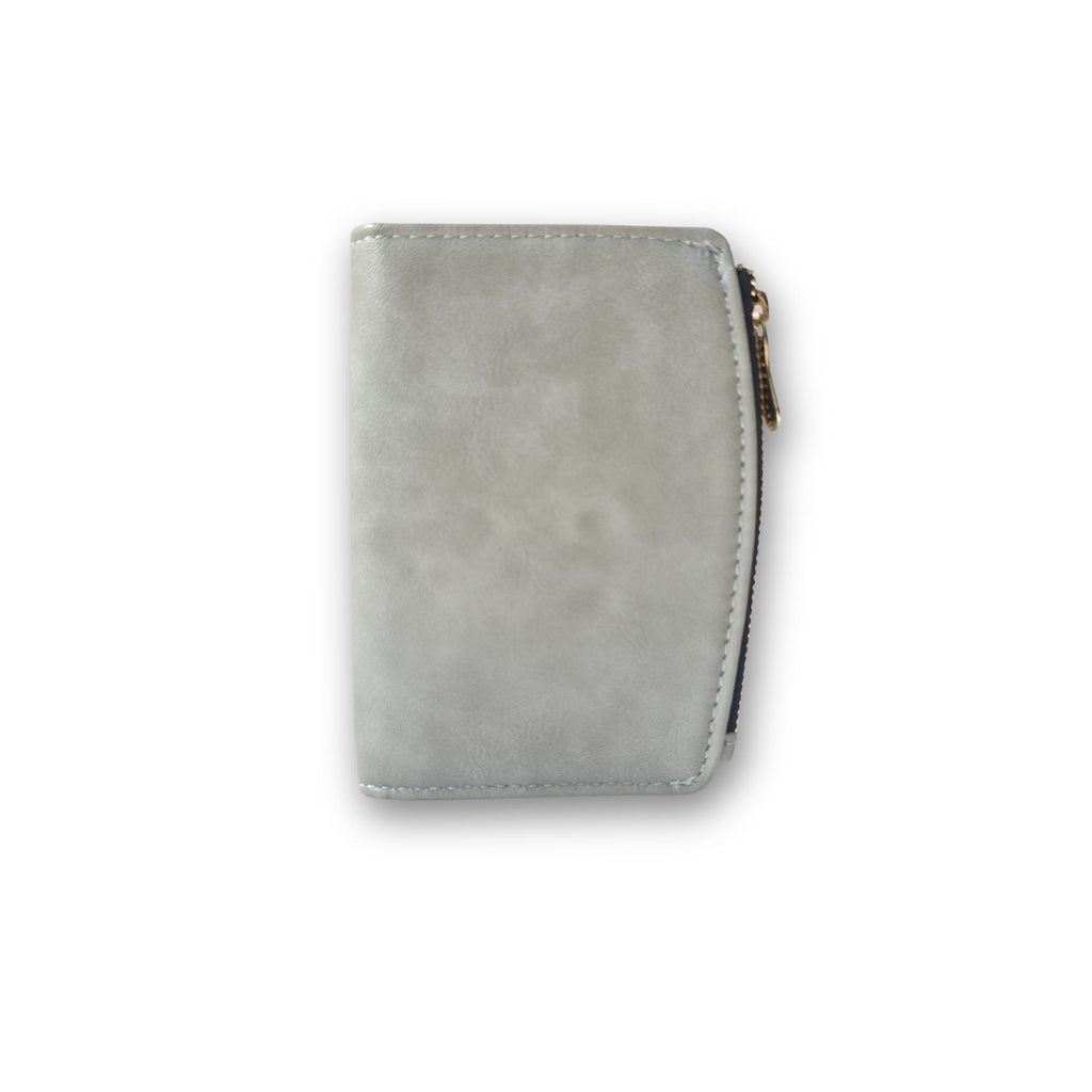 Compact Bi-Fold Wallet – Ash Grey