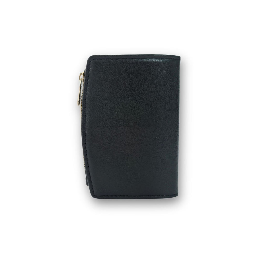 Compact Bi-Fold Wallet – Classic Black