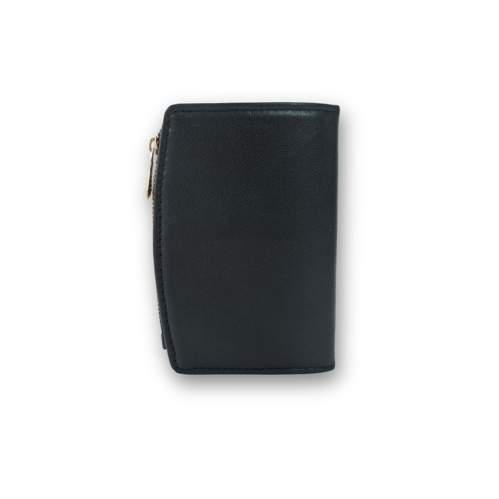 Compact Bi-Fold Wallet – Classic Black