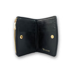 Compact Bi-Fold Wallet – Classic Black