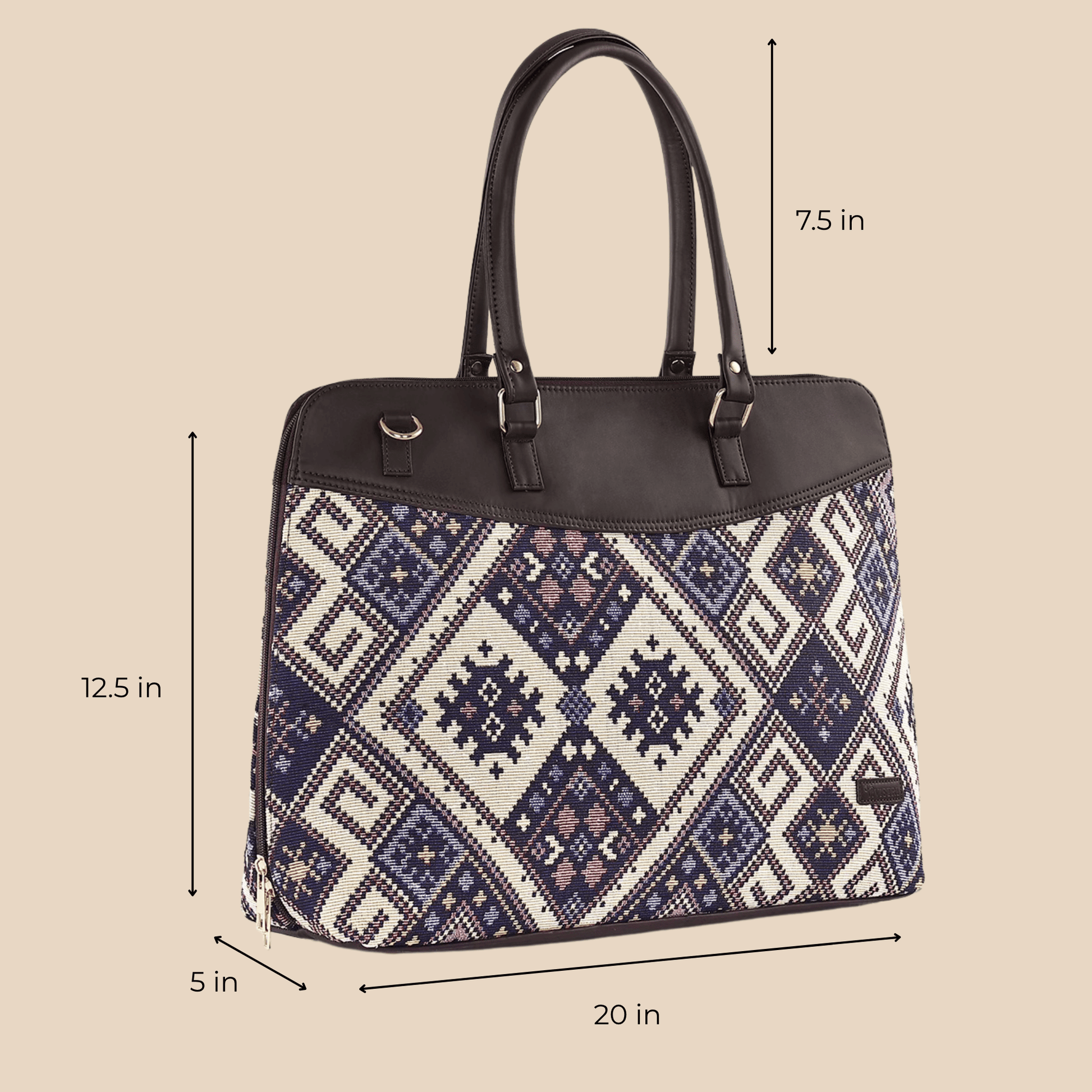 Geometric Galaxy Statement Laptop Bag - Vivistry