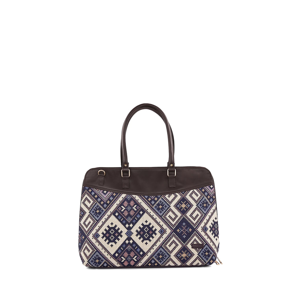 Geometric Galaxy Statement Laptop Bag - Vivistry