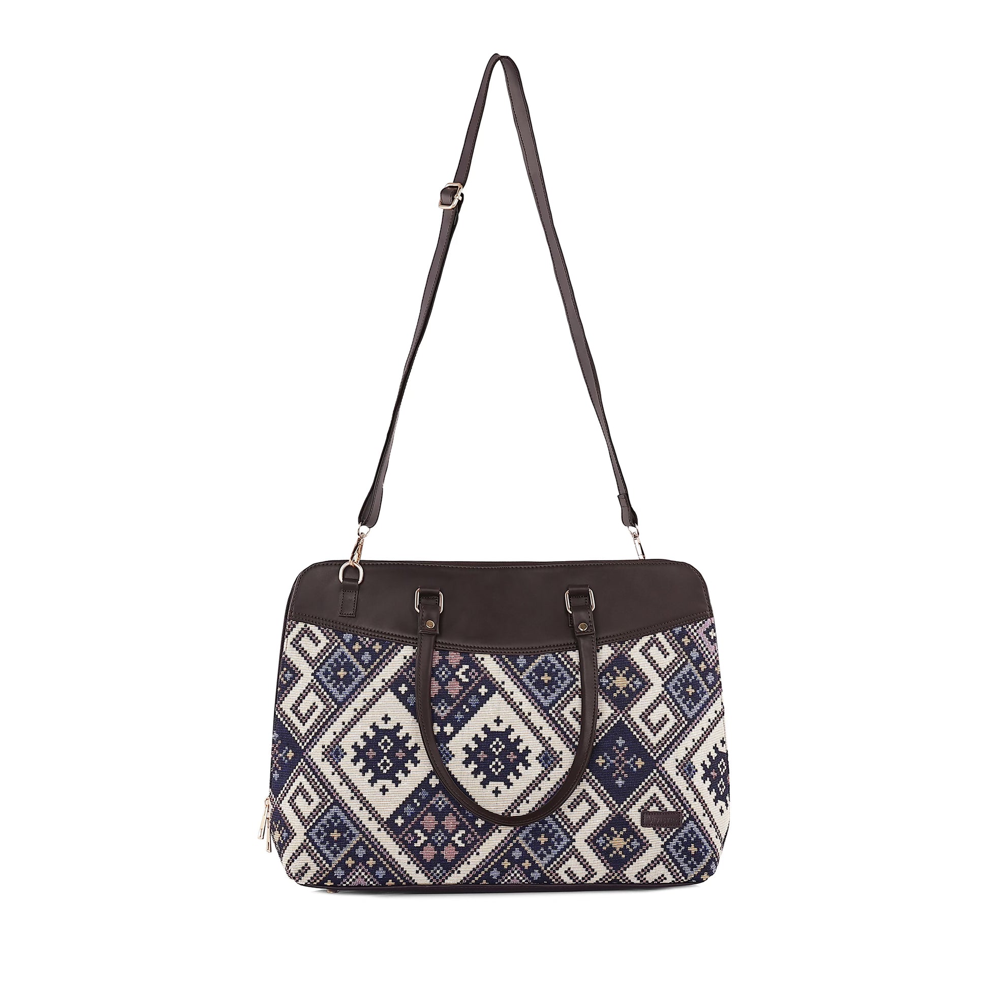 Geometric Galaxy Statement Laptop Bag - Vivistry
