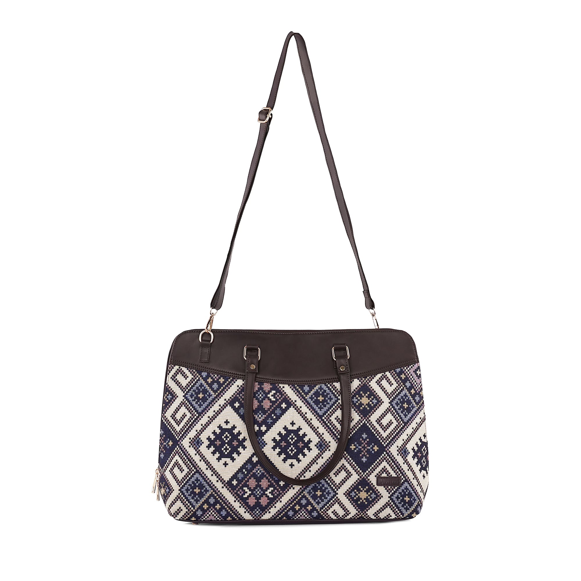 Geometric Galaxy Statement Laptop Bag - Vivistry