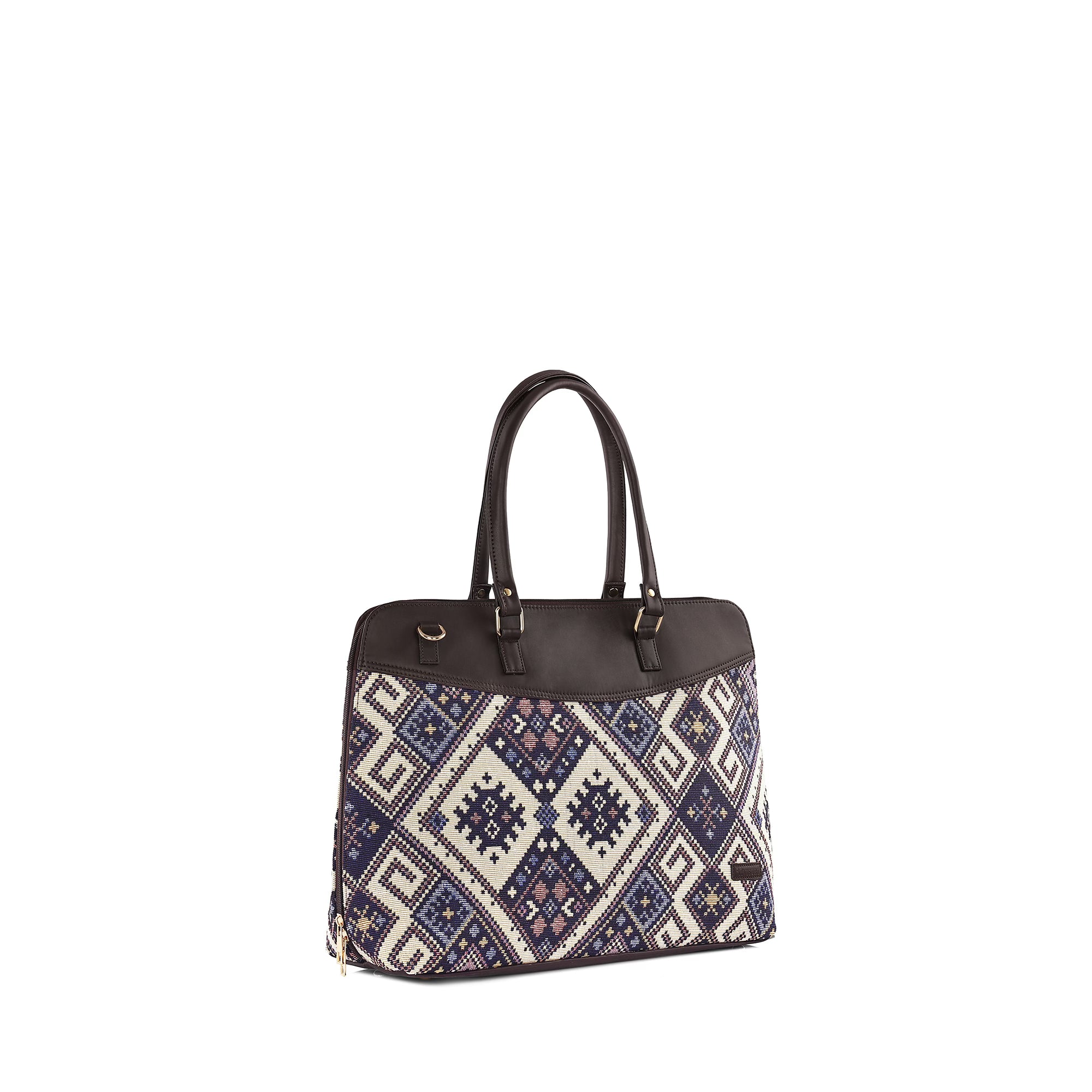 Geometric Galaxy Statement Laptop Bag - Vivistry