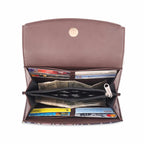 Geometric Galaxy Women’s Printed Flap Wallet - Vivistry