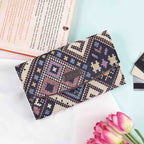Geometric Galaxy Women’s Printed Flap Wallet - Vivistry