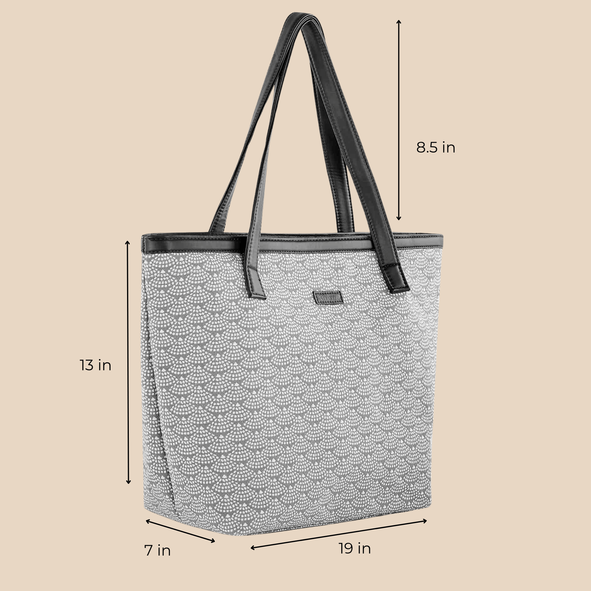 Graphite Mist All Purpose Tote - Vivistry