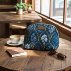 Blue Trellis Convertible Pouch Sling Bag