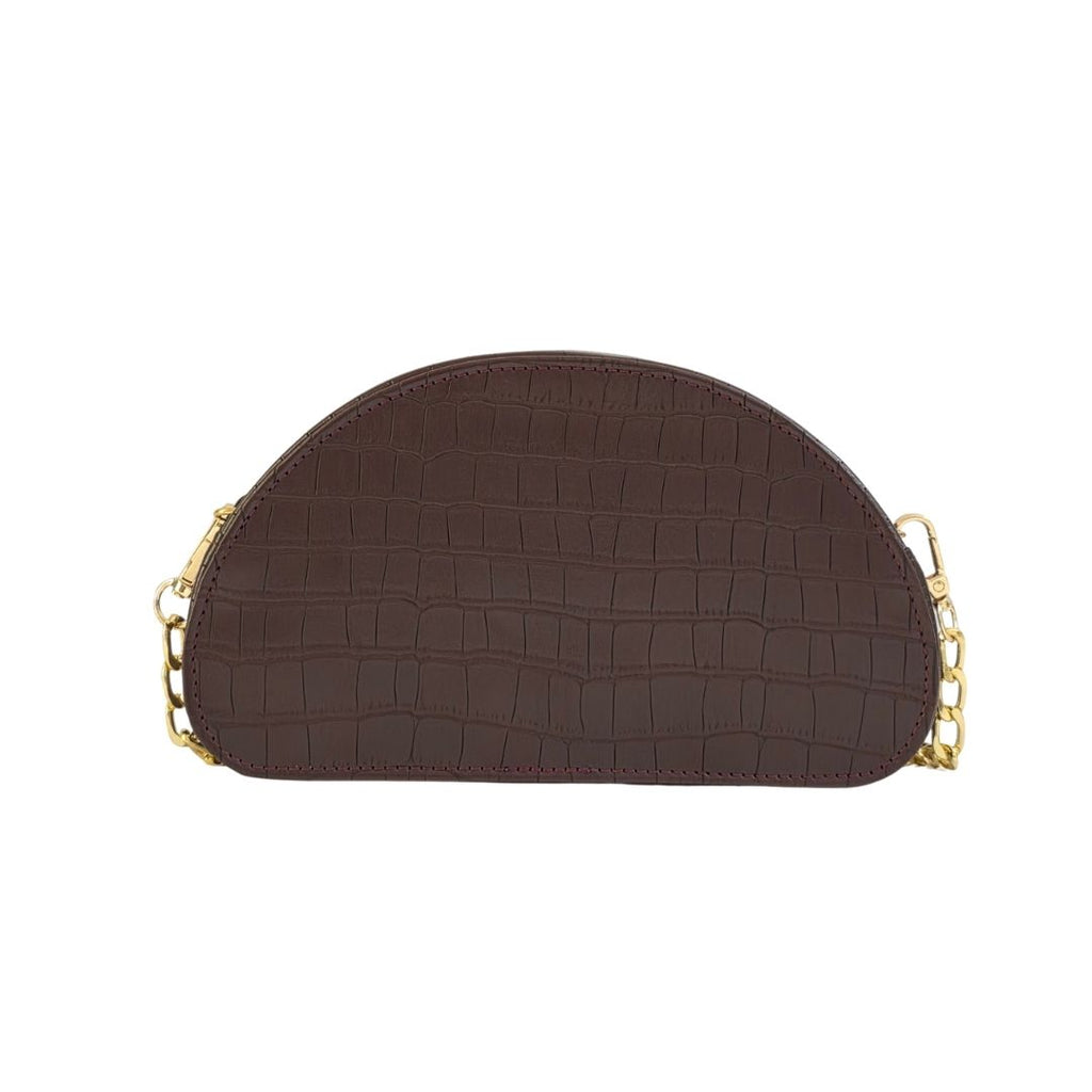 D-Shaped Sling Bag - Merlot