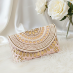 Meher Clutch Bag - Blush Pink