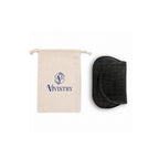Mini Curvy Flap Wallet – Croco Black