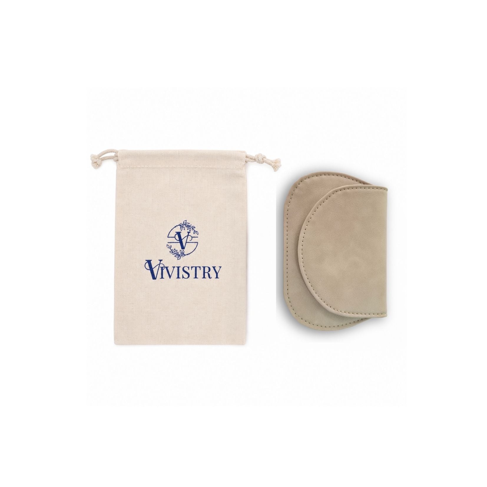 Mini Curvy Flap Wallet – Dune