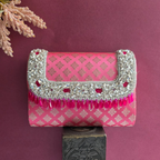 Noor Clutch Bag - Rose Gleam