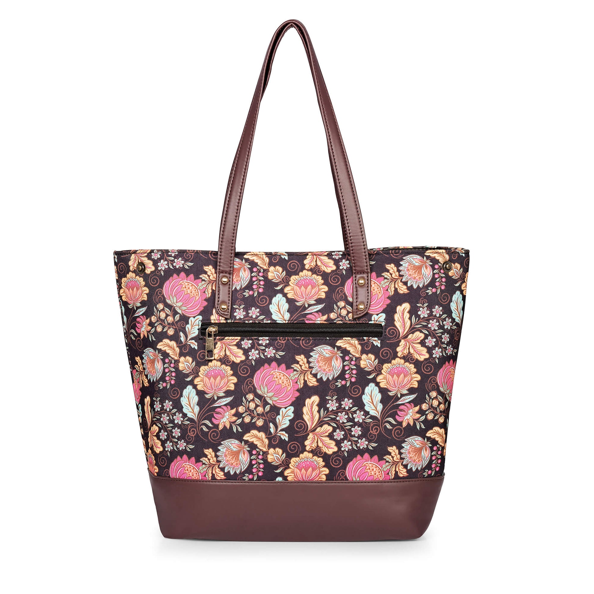 Noir Botanica Classic City Tote Bag - Vivistry