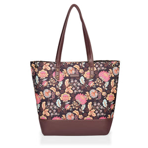 Noir Botanica Classic City Tote Bag - Vivistry