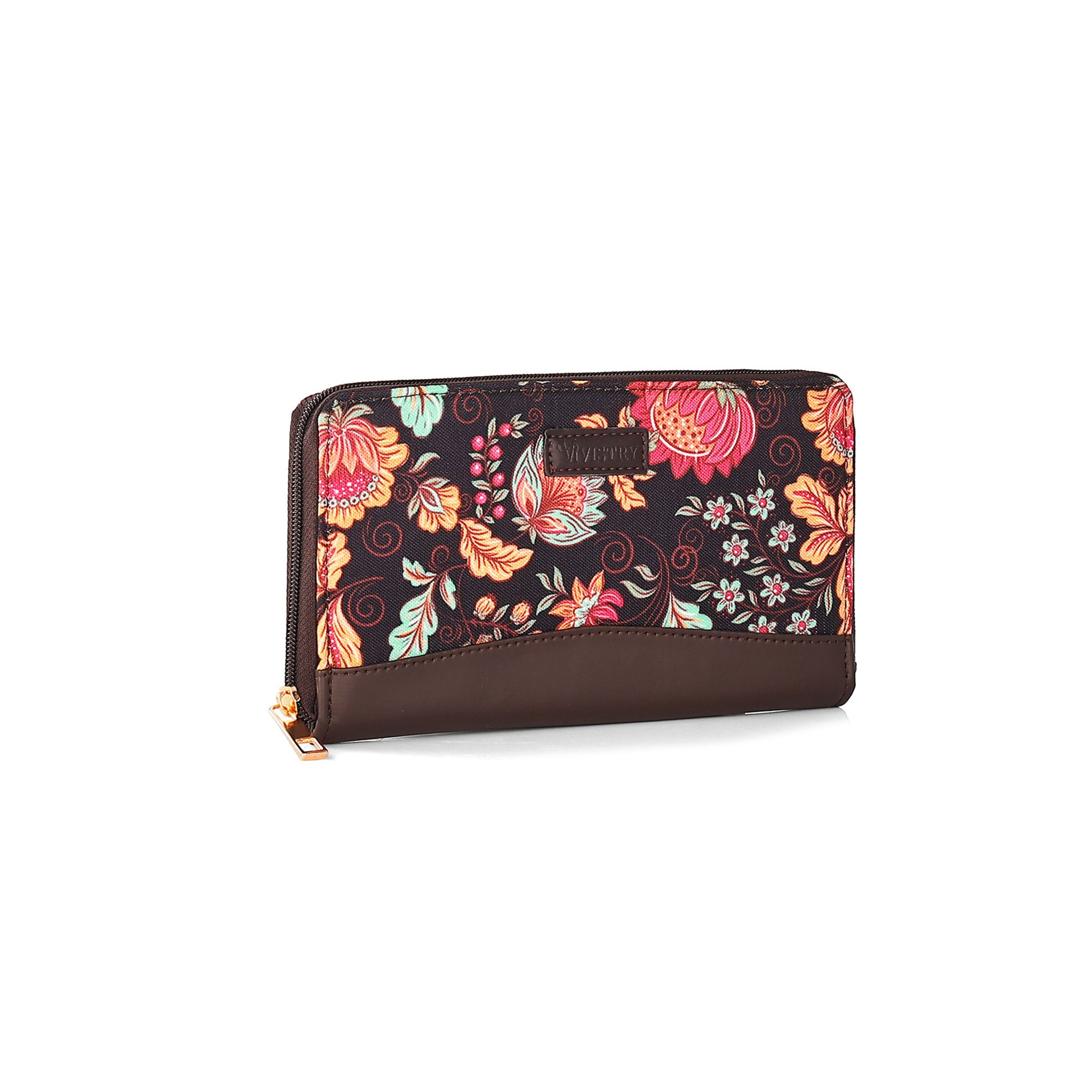 Noir Botanica Classic Zipper Wallet - Vivistry
