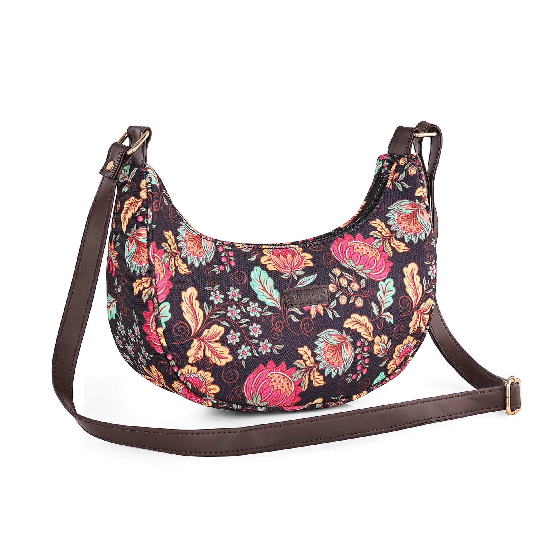 Noir Botanica Luna Sling Bag - Vivistry