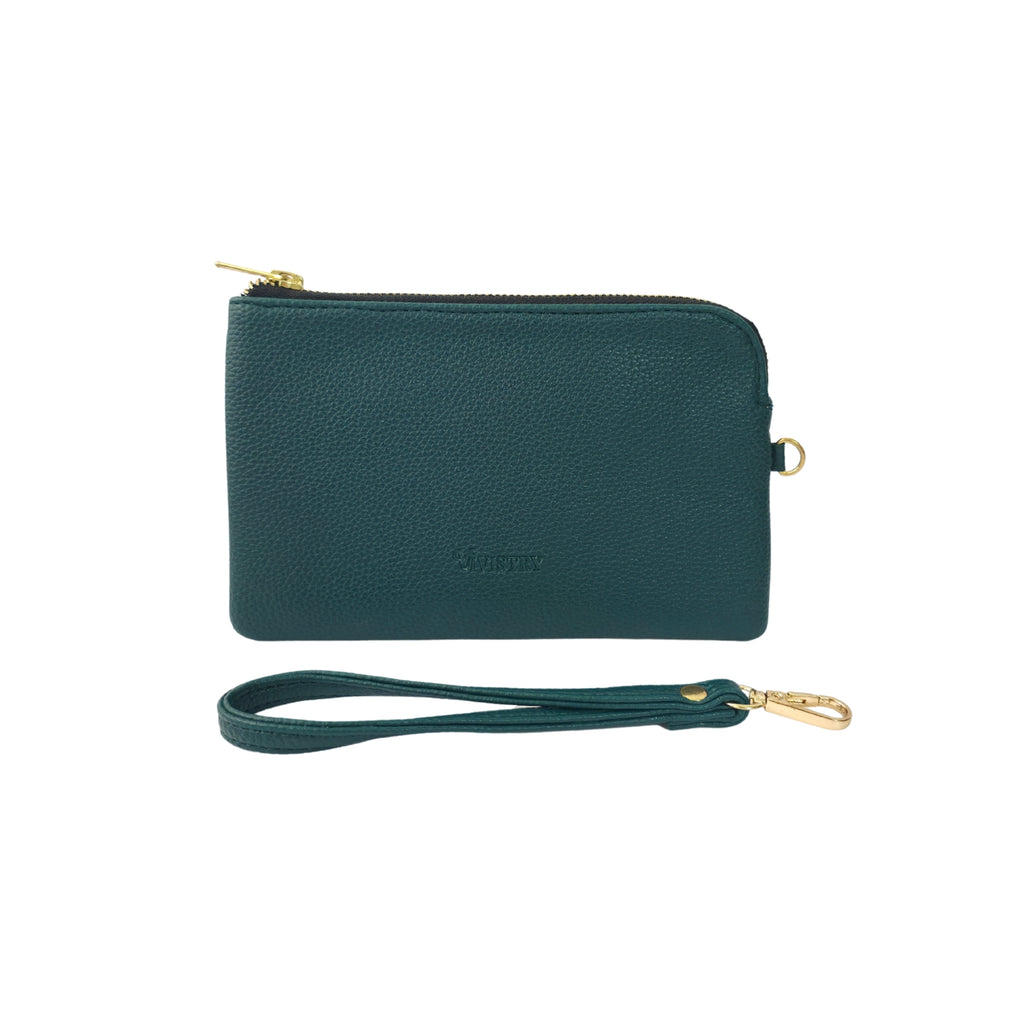Rover Phone Wallet with Wrist Loop – Cedar Green