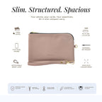 Rover Phone Wallet with Wrist Loop – Rose Quartz