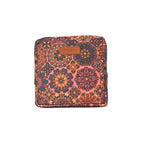 Plum Matrix Essentials Pouch with zipper