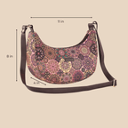Plum Matrix Luna Sling Bag - Vivistry