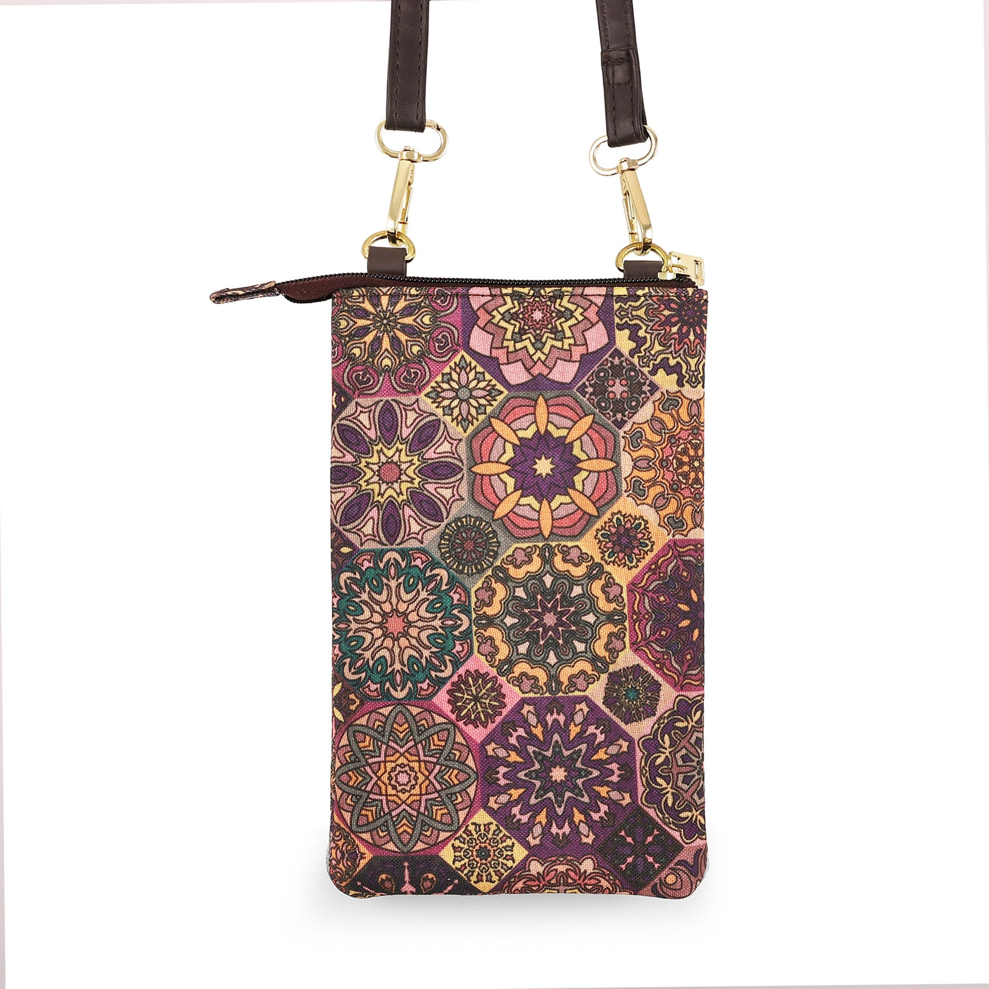 Plum Matrix Mobile Sling Bag - Vivistry
