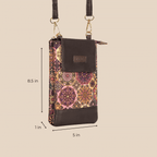 Plum Matrix Mobile Sling Bag - Vivistry